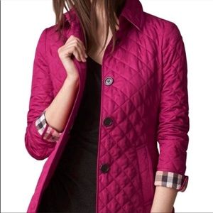 Burberry jacket coat pink